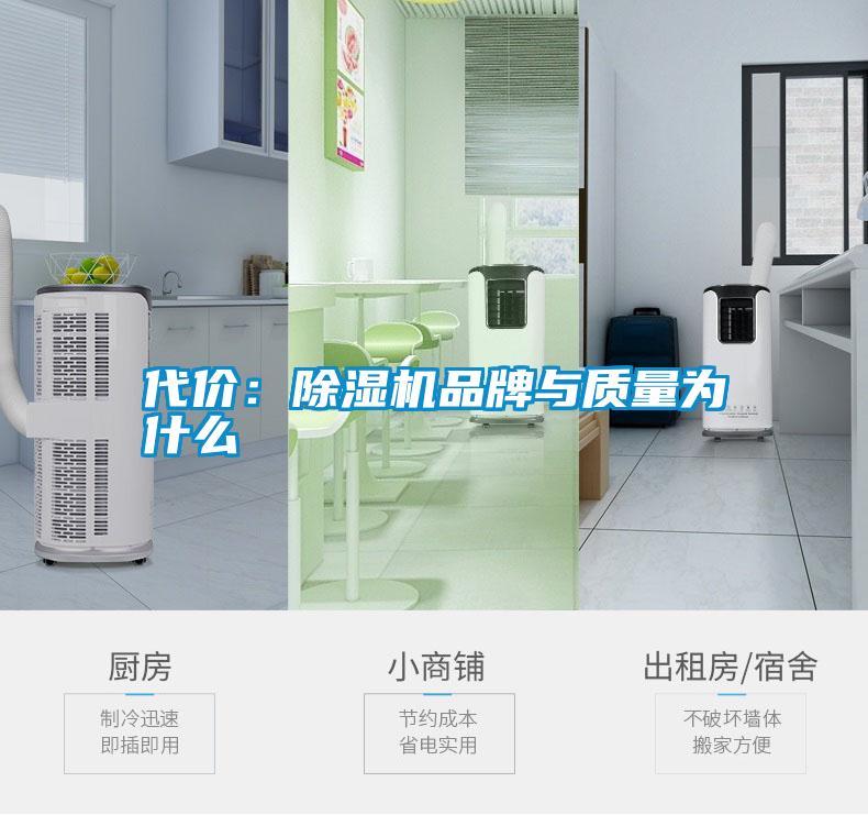 代價：除濕機品牌與質量為什么