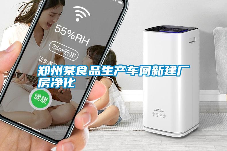 鄭州某食品生產車間新建廠房凈化