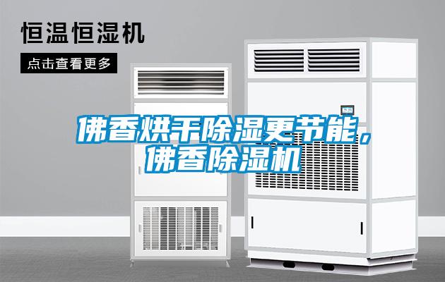 佛香烘干除濕更節能，佛香除濕機