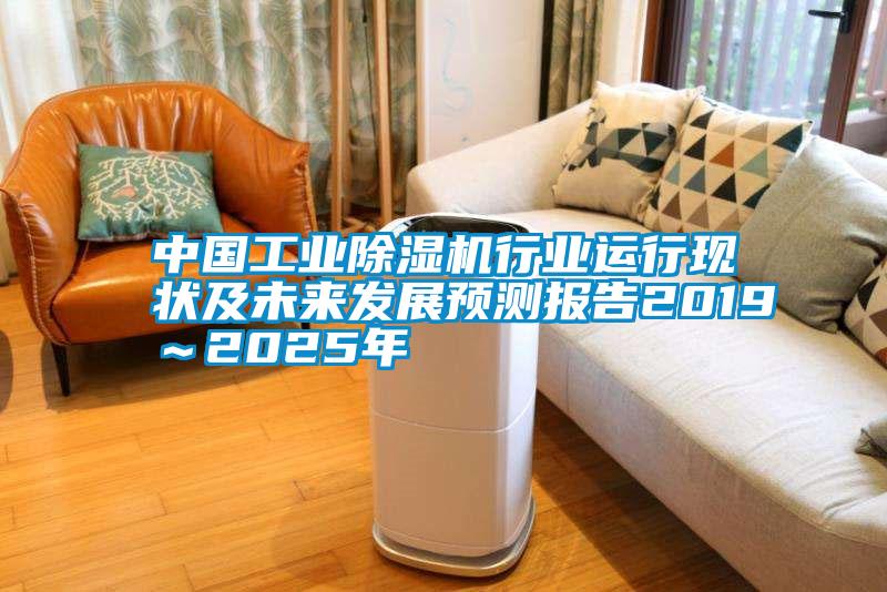 中國工業除濕機行業運行現狀及未來發展預測報告2019～2025年