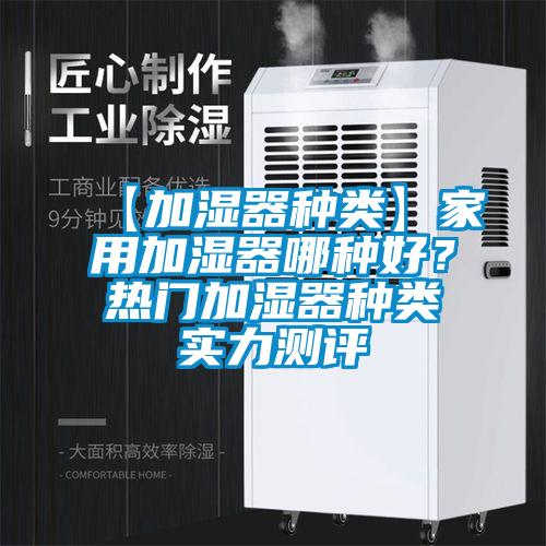 【加濕器種類】家用加濕器哪種好？熱門加濕器種類實力測評