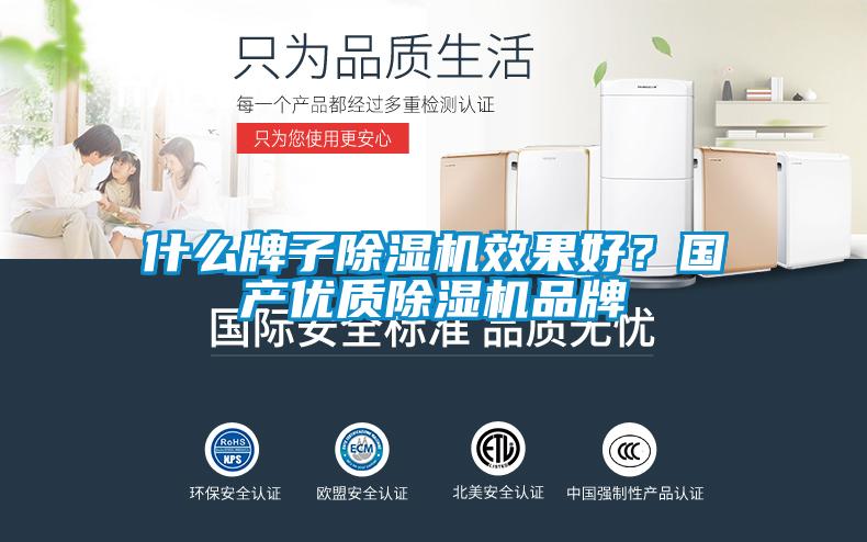 什么牌子除濕機效果好？國產優質除濕機品牌