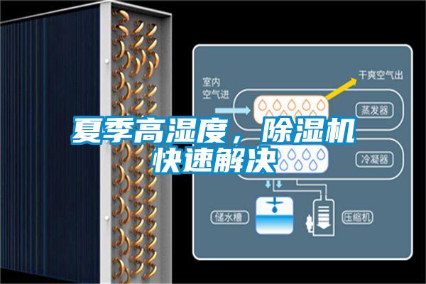 夏季高濕度，除濕機快速解決