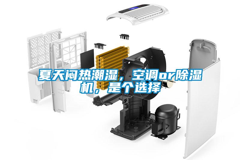 夏天悶熱潮濕，空調or除濕機，是個選擇