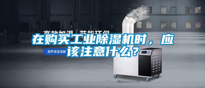 在購(gòu)買工業(yè)除濕機(jī)時(shí)，應(yīng)該注意什么？