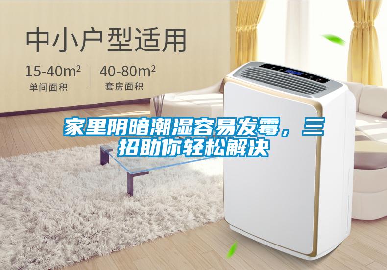 家里陰暗潮濕容易發霉，三招助你輕松解決
