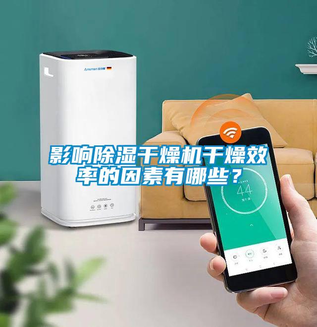 影響除濕干燥機干燥效率的因素有哪些？