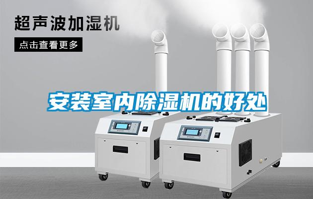 安裝室內除濕機的好處