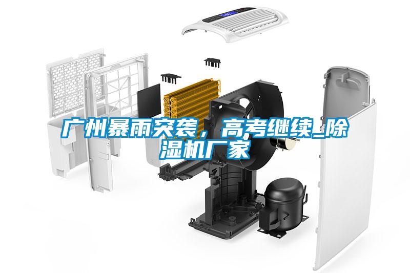 廣州暴雨突襲，高考繼續_除濕機廠家