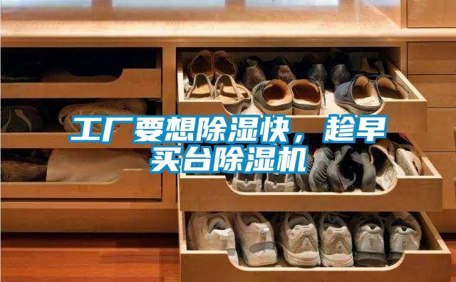 工廠要想除濕快，趁早買臺(tái)除濕機(jī)