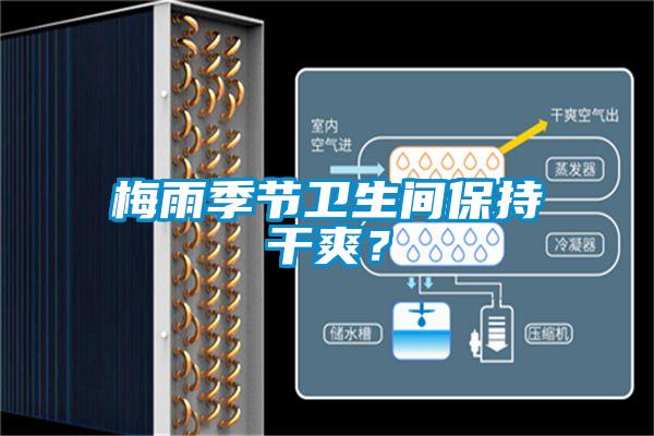 梅雨季節衛生間保持干爽？