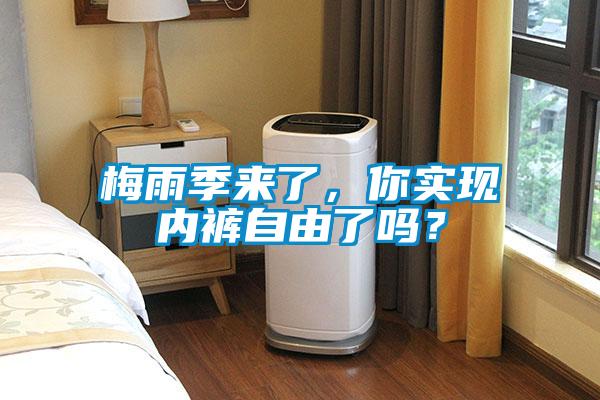 梅雨季來了，你實現內褲自由了嗎？