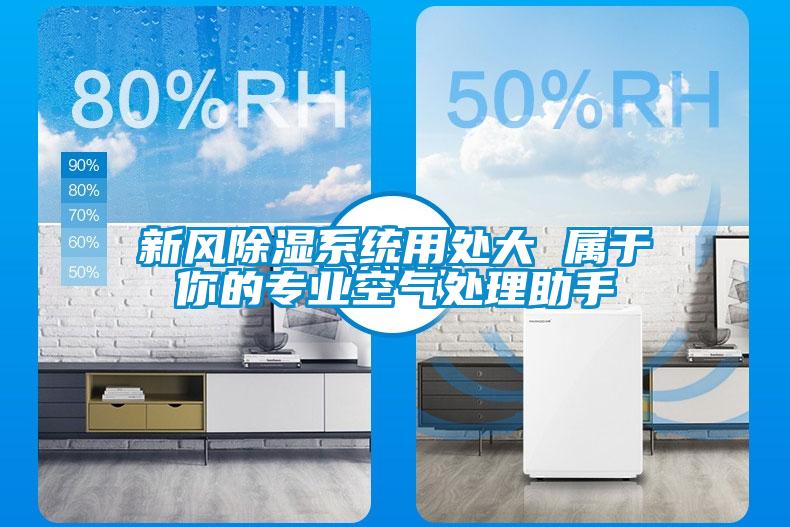 新風除濕系統用處大 屬于你的專業空氣處理助手