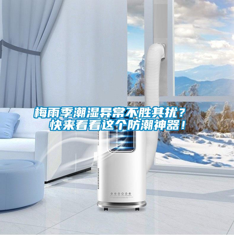 梅雨季潮濕異常不勝其擾？ 快來(lái)看看這個(gè)防潮神器！