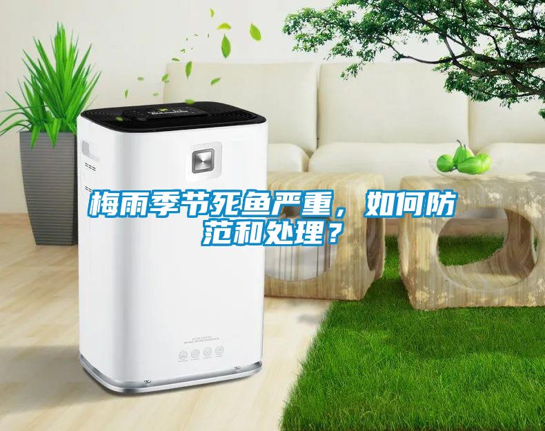 梅雨季節死魚嚴重，如何防范和處理？