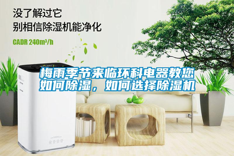 梅雨季節來臨環科電器教您如何除濕，如何選擇除濕機