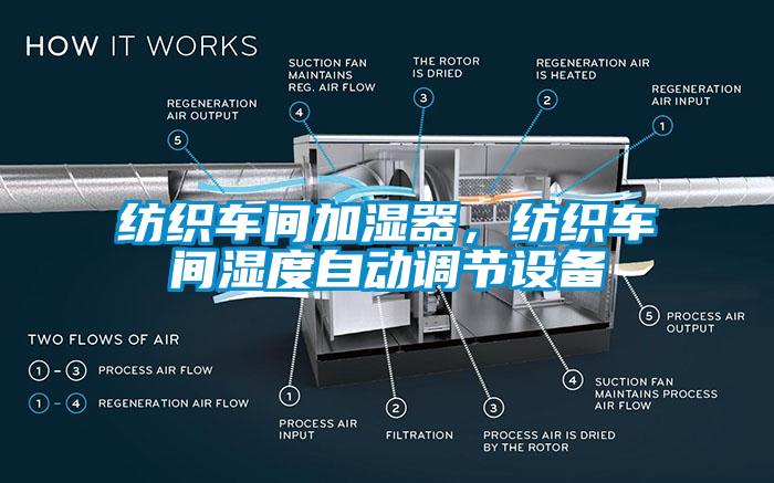 紡織車間加濕器，紡織車間濕度自動調節設備