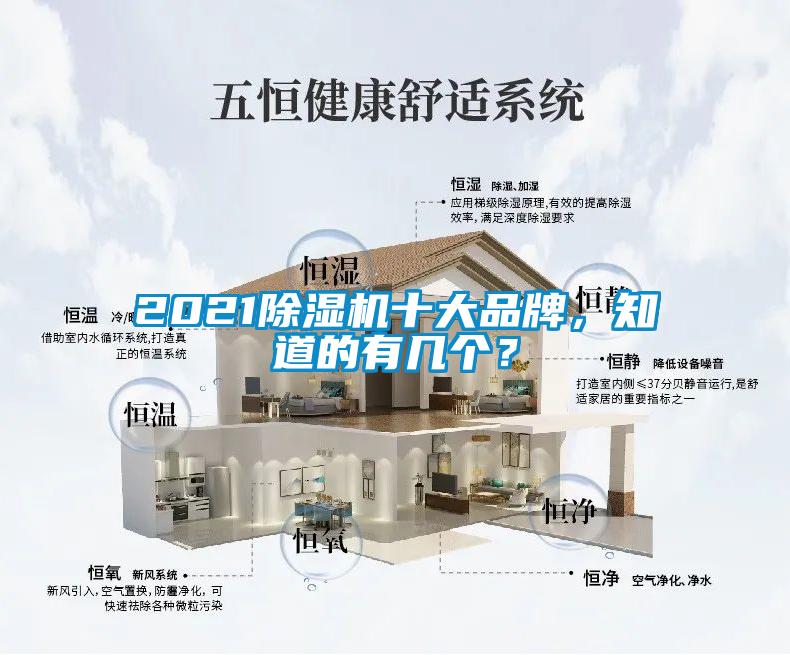 2021除濕機十大品牌，知道的有幾個？