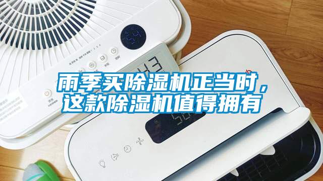 雨季買除濕機正當時，這款除濕機值得擁有