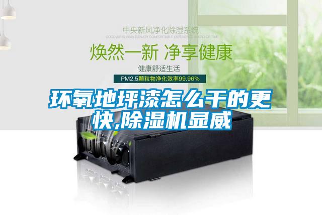 環氧地坪漆怎么干的更快,除濕機顯威