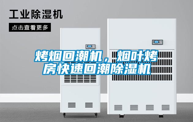 烤煙回潮機，煙葉烤房快速回潮除濕機