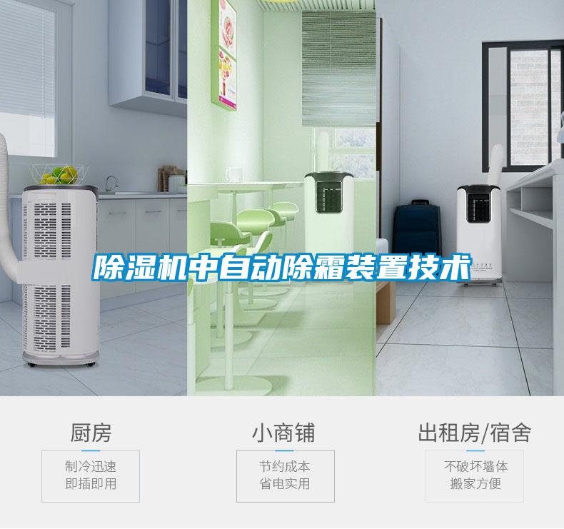 除濕機中自動除霜裝置技術