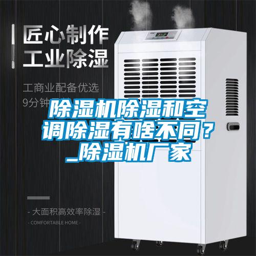 除濕機除濕和空調除濕有啥不同？_除濕機廠家
