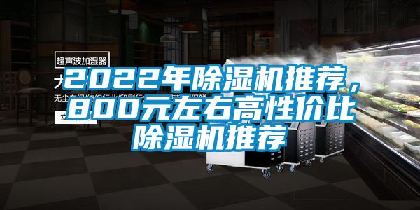 2022年除濕機推薦，800元左右高性價比除濕機推薦