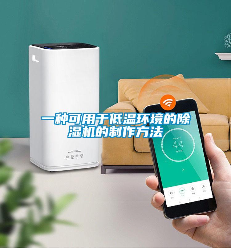 一種可用于低溫環境的除濕機的制作方法