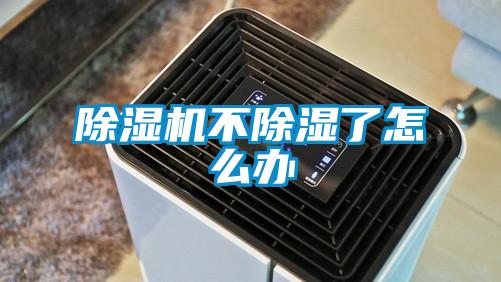 除濕機不除濕了怎么辦