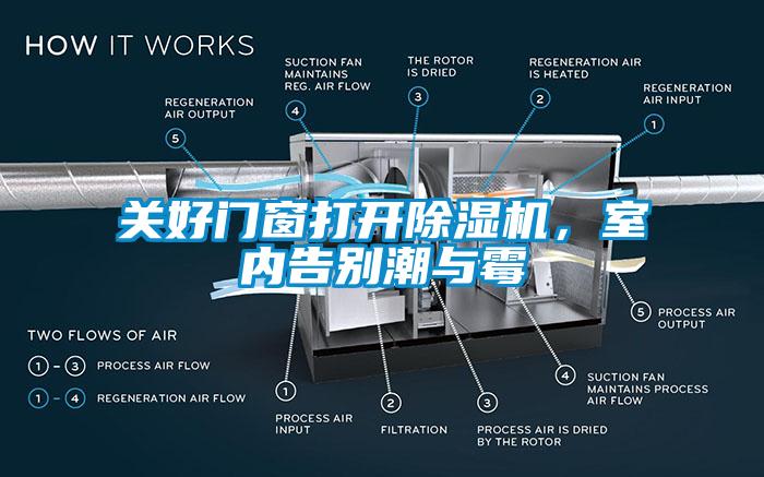 關好門窗打開除濕機，室內告別潮與霉