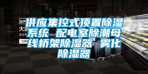 供應集控式頂置除濕系統 配電室除潮母線橋架除濕器 霧化除濕器