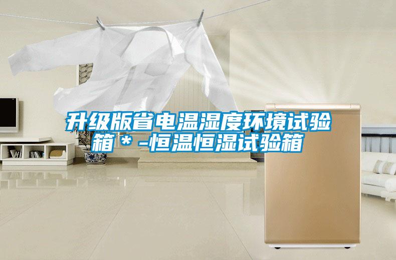 升級版省電溫濕度環境試驗箱＊-恒溫恒濕試驗箱