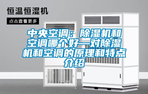 中央空調：除濕機和空調哪個好—對除濕機和空調的原理和特點介紹