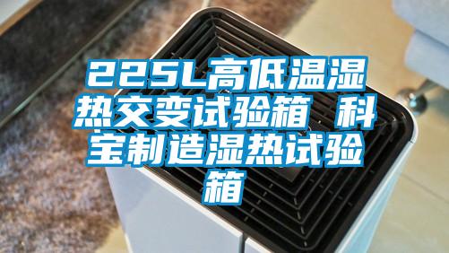 225L高低溫濕熱交變?cè)囼?yàn)箱 科寶制造濕熱試驗(yàn)箱