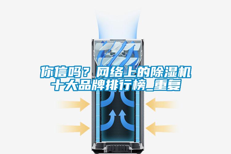 你信嗎？網(wǎng)絡(luò)上的除濕機十大品牌排行榜_重復(fù)