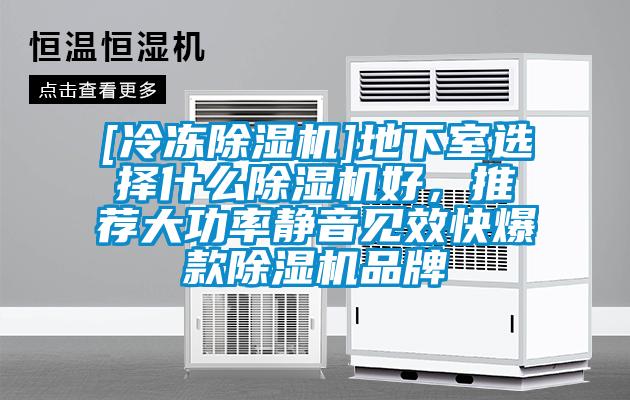 [冷凍除濕機(jī)]地下室選擇什么除濕機(jī)好，推薦大功率靜音見效快爆款除濕機(jī)品牌