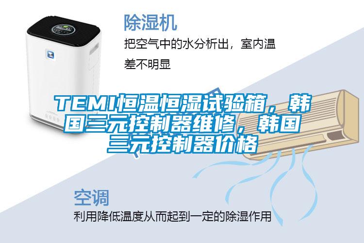 TEMI恒溫恒濕試驗箱，韓國三元控制器維修，韓國三元控制器價格