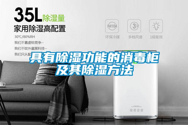具有除濕功能的消毒柜及其除濕方法