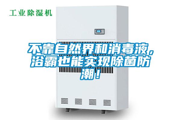 不靠自然界和消毒液，浴霸也能實現除菌防潮！