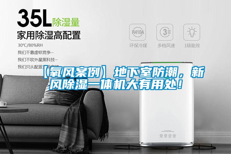 【氧風案例】地下室防潮，新風除濕一體機大有用處！