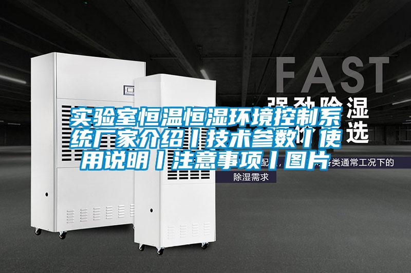 實驗室恒溫恒濕環境控制系統廠家介紹丨技術參數丨使用說明丨注意事項丨圖片