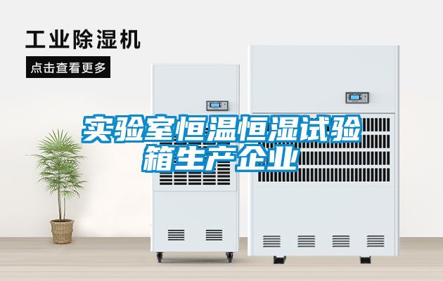 實驗室恒溫恒濕試驗箱生產企業