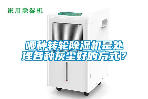 哪種轉輪除濕機是處理各種灰塵好的方式？