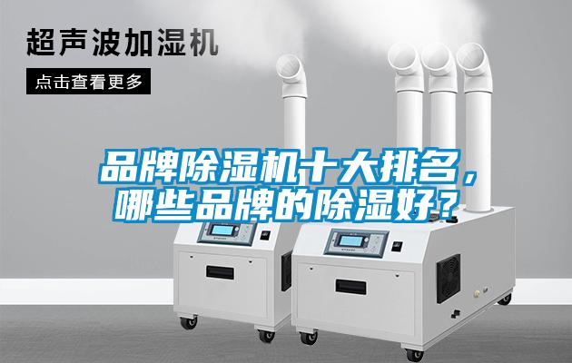 品牌除濕機(jī)十大排名，哪些品牌的除濕好？