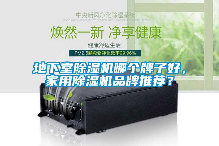 地下室除濕機哪個牌子好，家用除濕機品牌推薦？