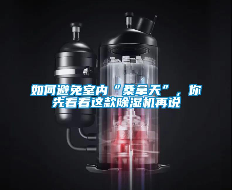 如何避免室內“桑拿天”，你先看看這款除濕機再說