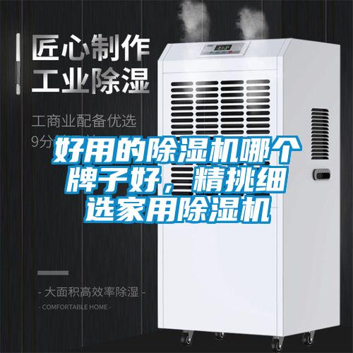 好用的除濕機哪個牌子好，精挑細選家用除濕機