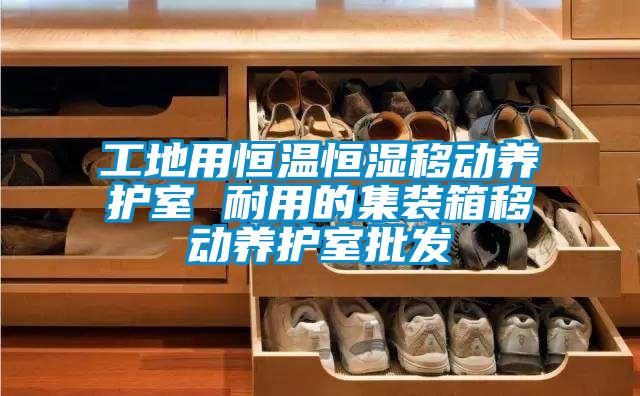 工地用恒溫恒濕移動養護室 耐用的集裝箱移動養護室批發