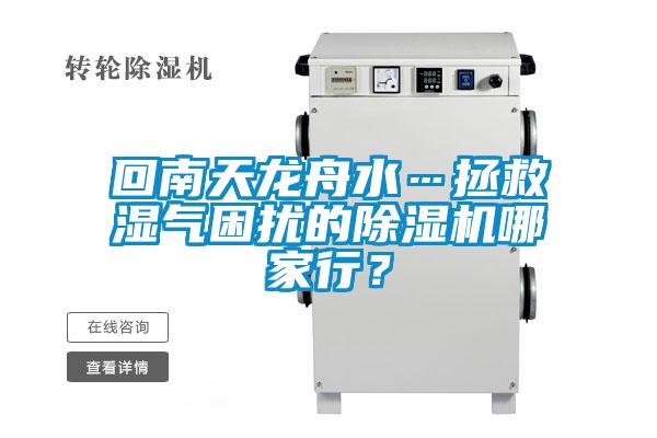 回南天龍舟水…拯救濕氣困擾的除濕機哪家行？
